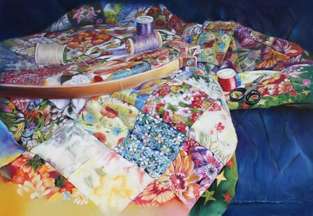 Scap Quilte - 73x52 - Prim&eacute;