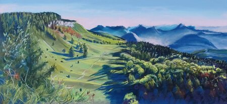 La Moli&egrave;re, Vercors - 40x20