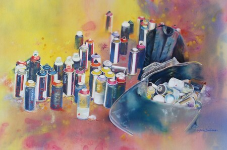 Le nuancier du graffeur - 73x52