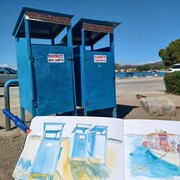 Le long de la plage, Er&eacute;tria