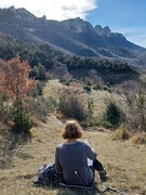 Face au massif du Vercors