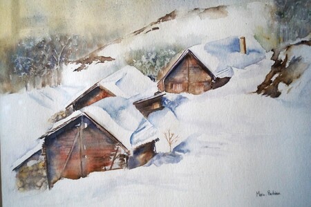Chalets brian&ccedil;onnais -50x40