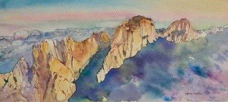 Les Dentelles de Montmirail - 40x20